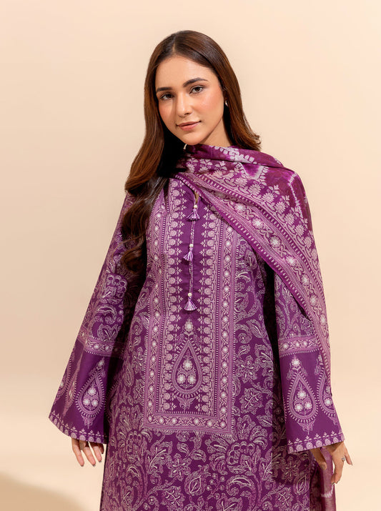 2 PIECE PRINTED LAWN SUIT-MAGIC MALEVOLENCE BT-MORBAGH SU_24   