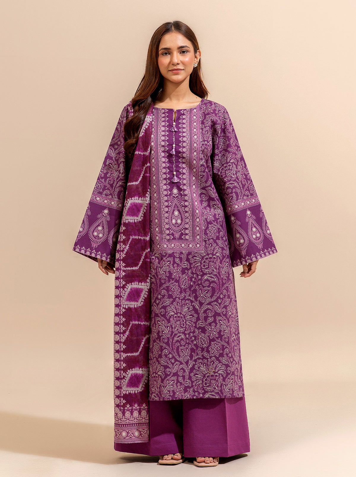 2 PIECE PRINTED LAWN SUIT-MAGIC MALEVOLENCE BT-MORBAGH SU_24   