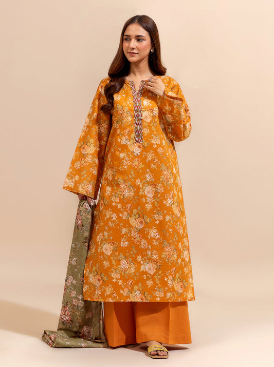 2 PIECE PRINTED LAWN SUIT-SUMMER FRUIT BT-MORBAGH SU_24   