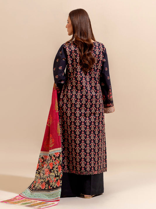 2 PIECE PRINTED LAWN SUIT-REGAL WAYS BT-MORBAGH SU_24   