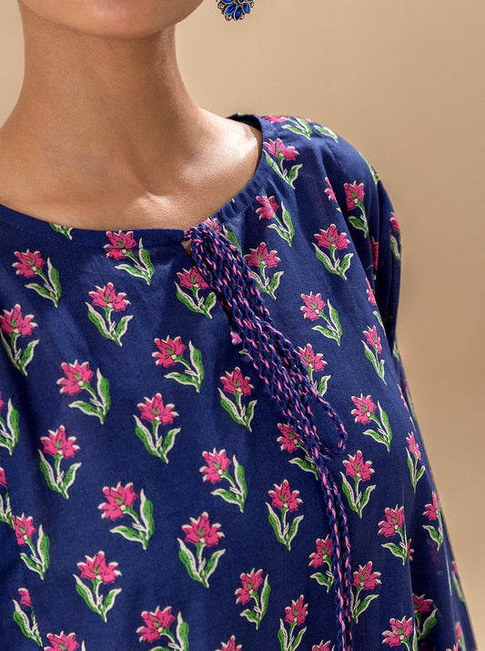 2 PIECE PRINTED LAWN SUIT-SYMPHONY BLUE (UNSTITCHED) BT-MORBAGH SU_24   