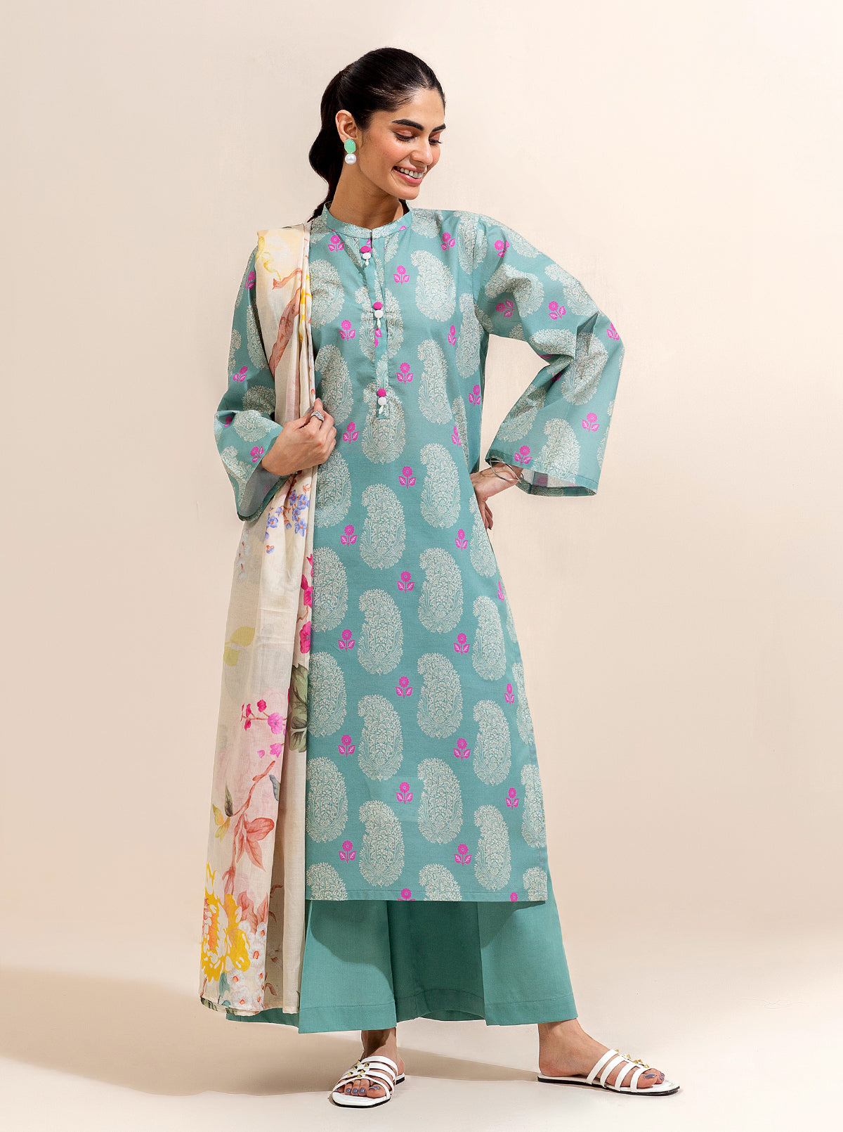 3 PIECE PRINTED LAWN-SEA SOUL BT-MORBAGH SU_24   