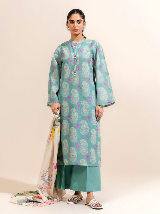 3 PIECE PRINTED LAWN-SEA SOUL BT-MORBAGH SU_24   