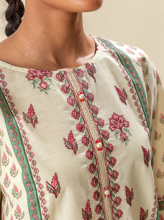 3 PIECE EMBROIDERED SUIT-MELLOW TRADITIONS BT-MORBAGH SU_24   