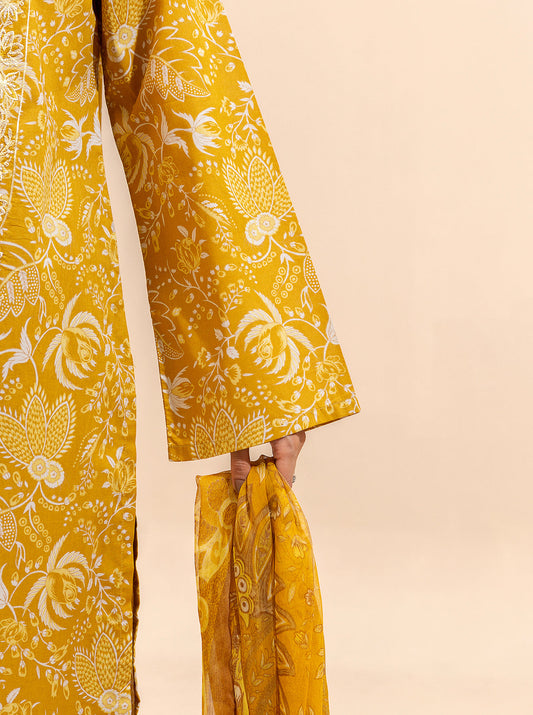 3 PIECE EMBROIDERED LAWN SUIT-SUNRISE CITY BT-MORBAGH SU_24   