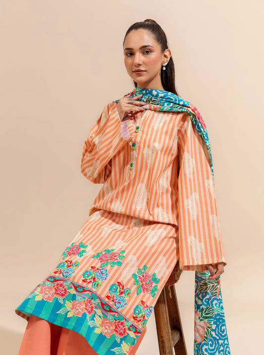 3 PIECE PRINTED LAWN SUIT-POP PARTY BT-MORBAGH SU_24   