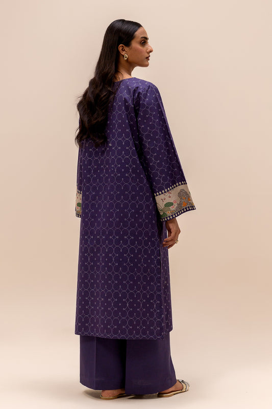 2 PIECE PRINTED LAWN SUIT-CLIFF BREEZE (UNSTITCHED)