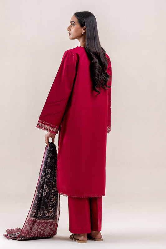 3 PIECE EMBROIDERED LAWN SUIT-RUBY GRACE (UNSTITCHED)