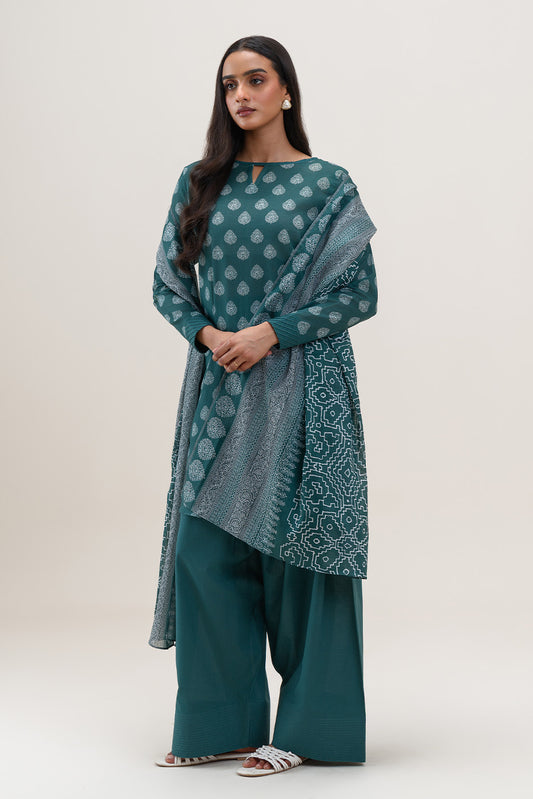 2 PIECE PRINTED LAWN SUIT-DIVINE MUSE (UNSTITCHED)