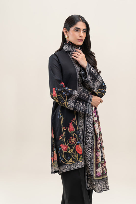 3 PIECE PRINTED LAWN LAWN SUIT-RAVEN FLORET (UNSTITCHED)