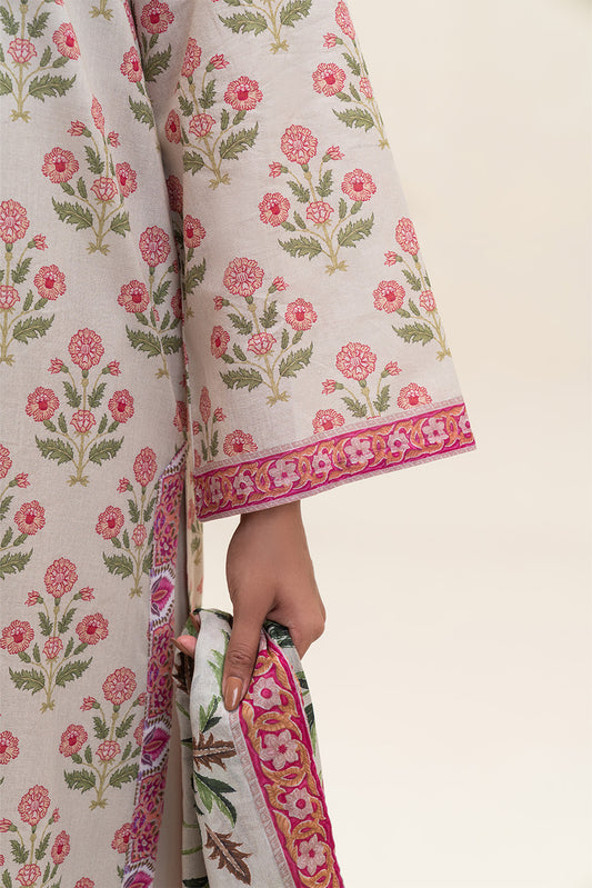 3 PIECE PRINTED LAWN SUIT-CELESTIAL SPHERE (UNSTITCHED)