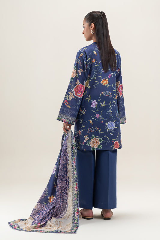 3 PIECE PRINTED LAWN SUIT-IMPERIAL AURA (UNSTITCHED)