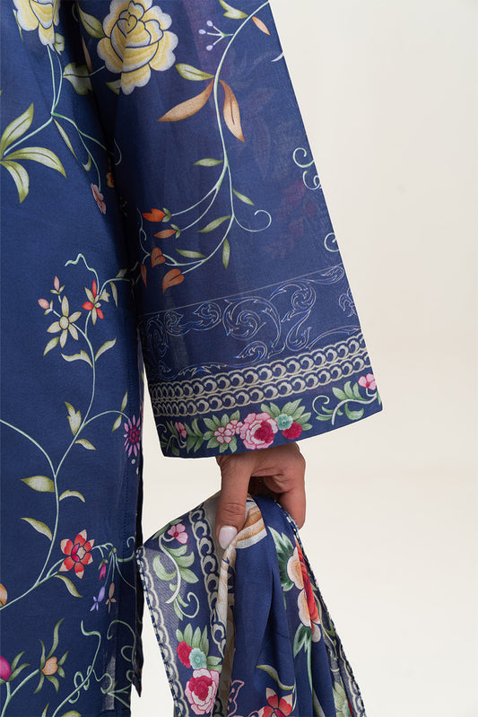 3 PIECE PRINTED LAWN SUIT-IMPERIAL AURA (UNSTITCHED)