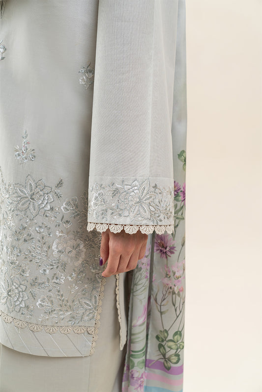 3 PIECE EMBROIDERED LAWN SUIT-STONE GRACE (UNSTITCHED)