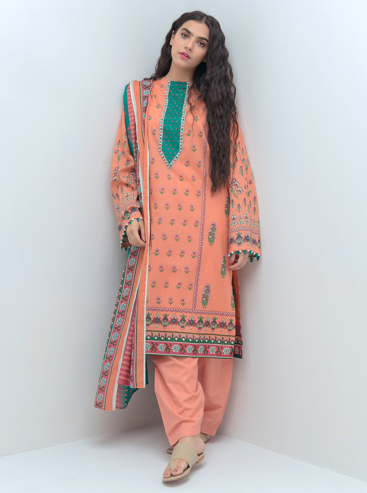 Perfect Peachy-Printed-3P MORBAGH SU_21   