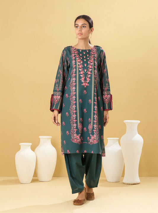 1 PIECE - PRINTED LAWN SHIRT - DREAMY HAZE MORBAGH SU_22   