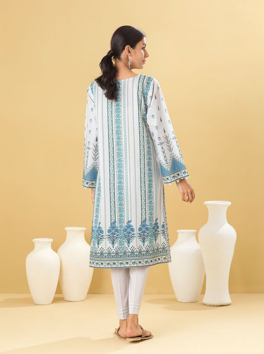 1 PIECE - PRINTED LAWN SHIRT - SPRING ESSENTIAL MORBAGH SU_22   