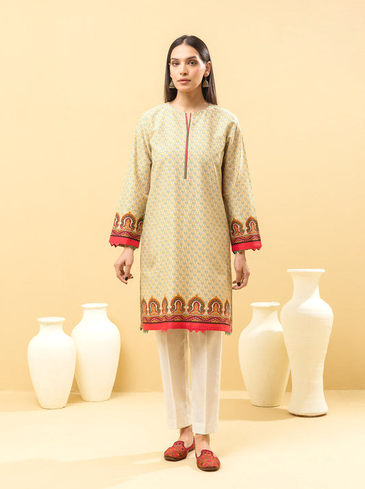 2 PIECE - PRINTED LAWN SUIT - DUSKY BREEZE MORBAGH SU_22   