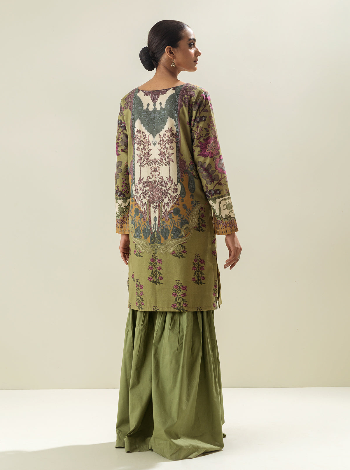 1 PIECE - PRINTED LAWN SHIRT - REGAL SYMMETRY MORBAGH SU_23   