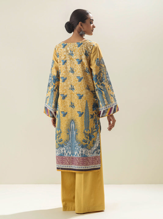 1 PIECE - PRINTED LAWN SHIRT - DESERT MIRAGE MORBAGH SU_23   