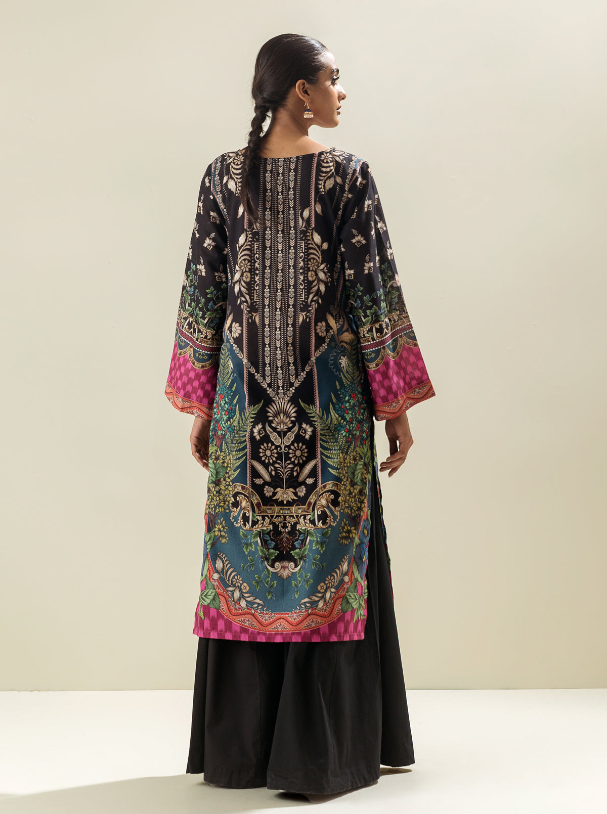 1 PIECE - PRINTED LAWN SHIRT - ROCOCO DREAM MORBAGH SU_23   