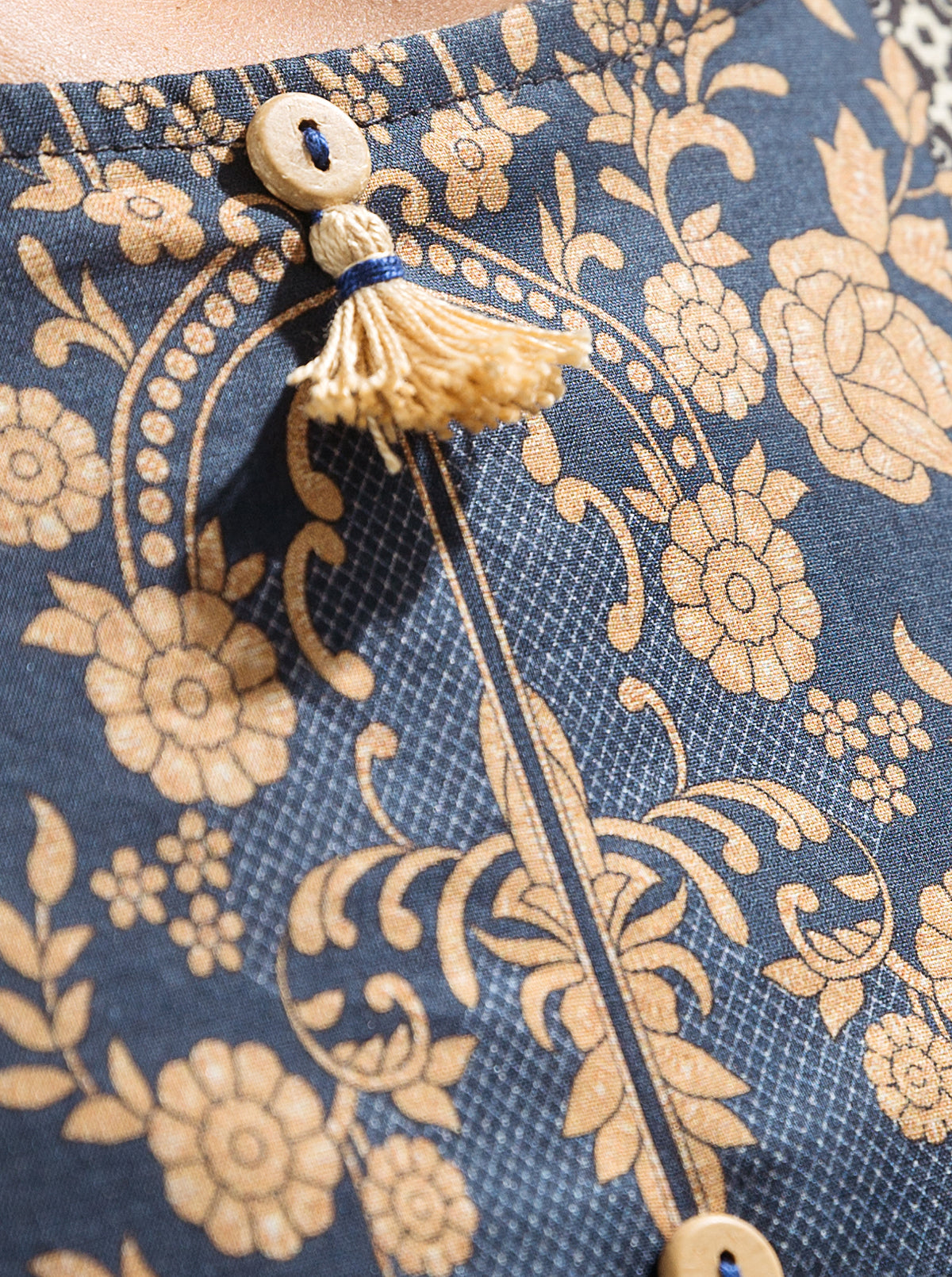 1 PIECE - PRINTED LAWN SHIRT - STATUESQUE FLOWER MORBAGH SU_23   