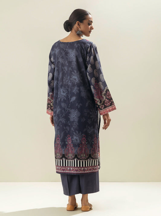 1 PIECE - PRINTED LAWN SHIRT - MOTIF MAJESTY MORBAGH SU_23   