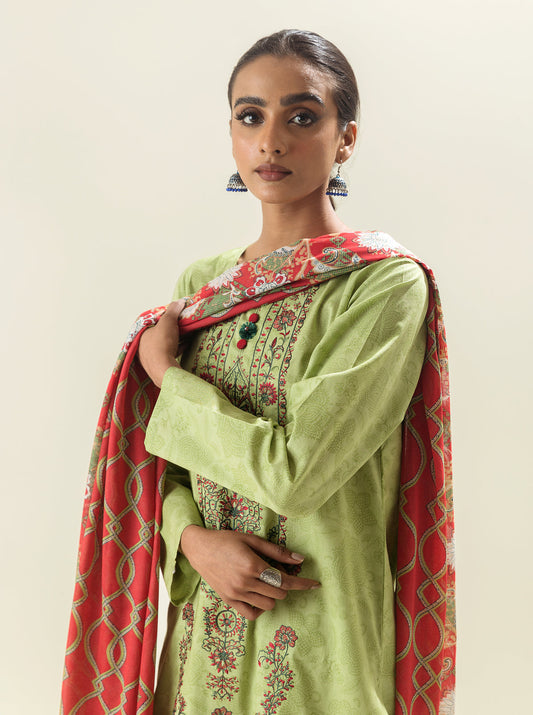 2 PIECE - EMBROIDERED LAWN SUIT - YOUTHFUL VIBRANCY MORBAGH SU_23   