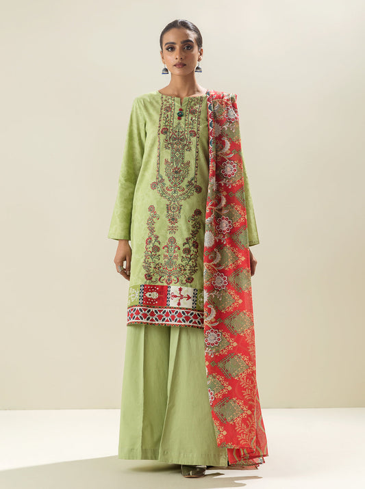 2 PIECE - EMBROIDERED LAWN SUIT - YOUTHFUL VIBRANCY MORBAGH SU_23   