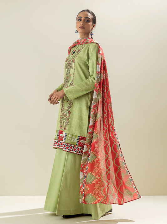 2 PIECE - EMBROIDERED LAWN SUIT - YOUTHFUL VIBRANCY MORBAGH SU_23   