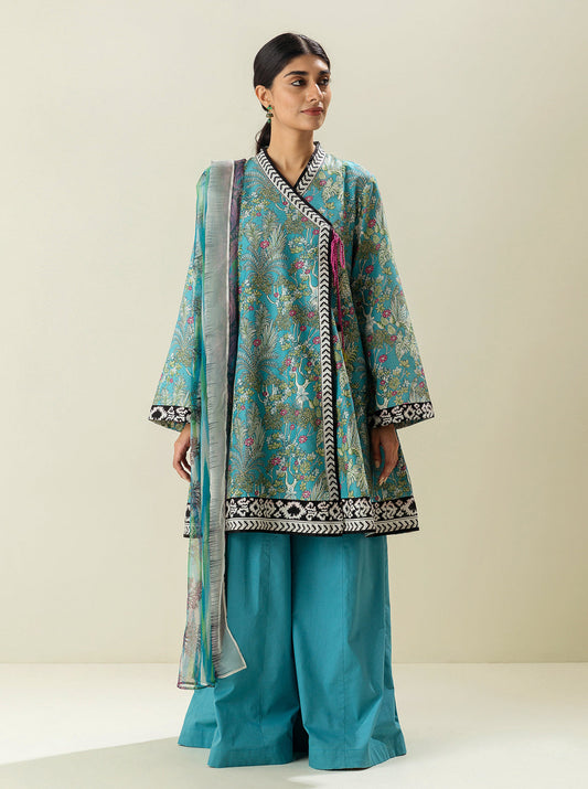 2 PIECE - PRINTED LAWN SUIT - MOONLIGHT VIEWS MORBAGH SU_23   