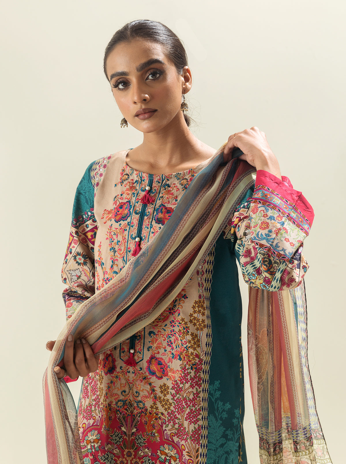 3 PIECE - EMBROIDERED LAWN SUIT - IMPERIAL REVEAL MORBAGH SU_23   