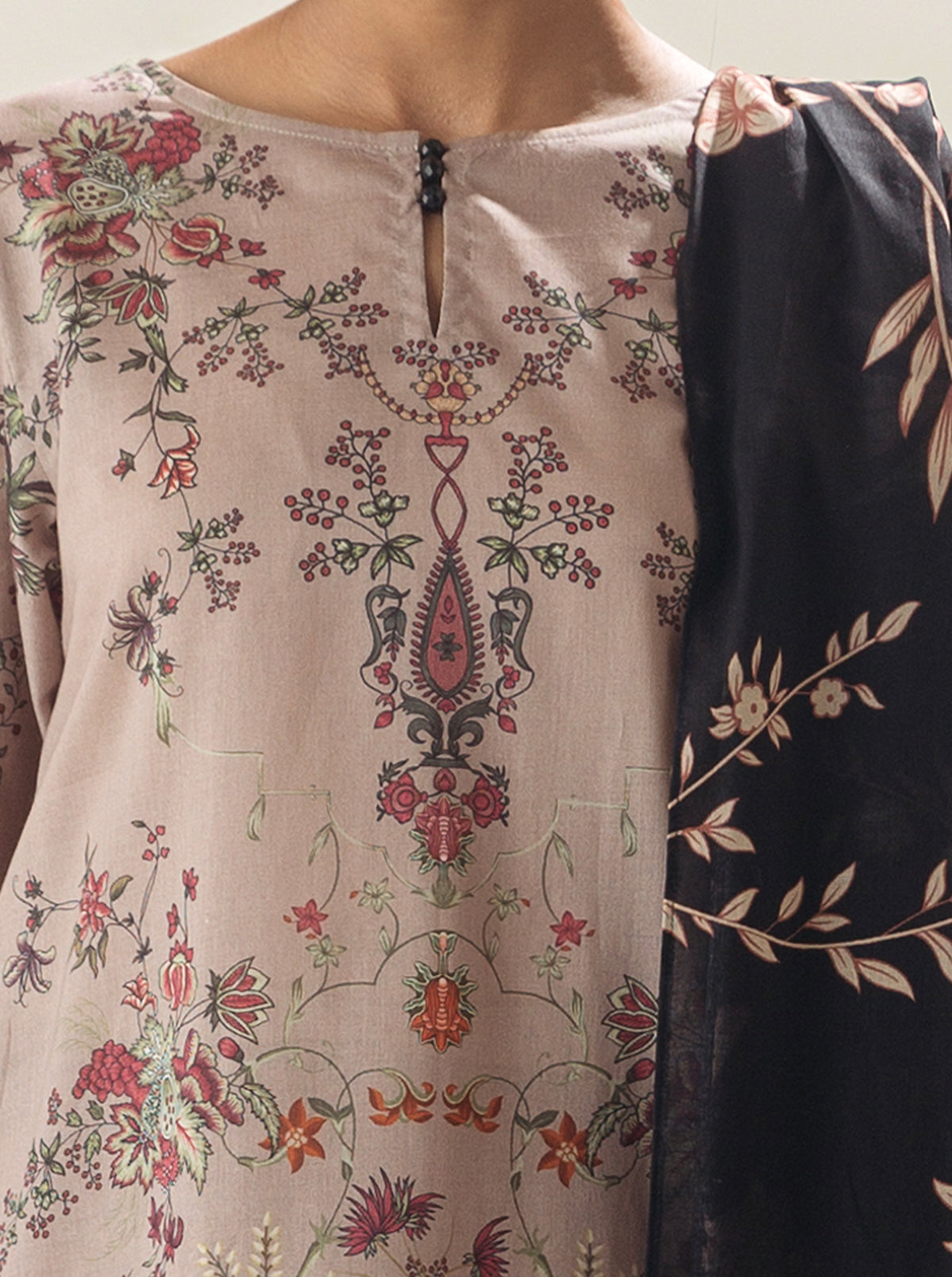 3 PIECE - PRINTED LAWN SUIT - BELLE INTRICATE MORBAGH SU_23   