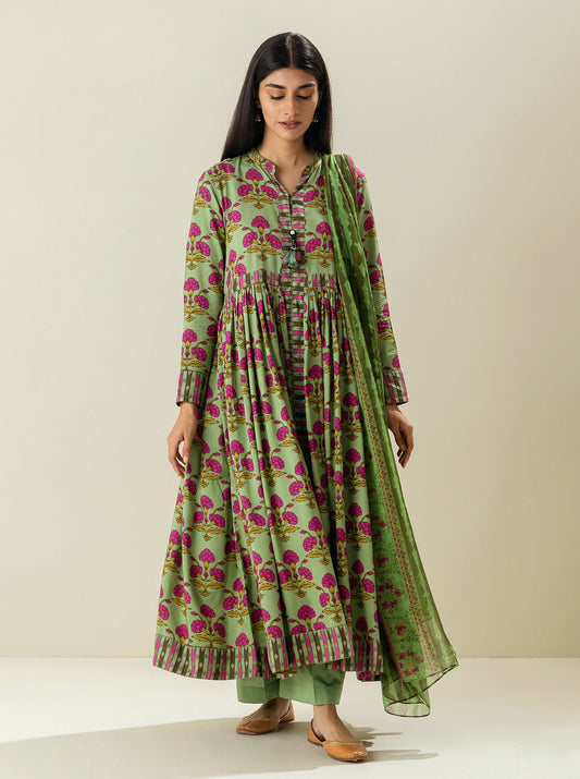 3 PIECE - PRINTED VISCOSE SUIT - PAINTERLY FINNESE MORBAGH SU_23   