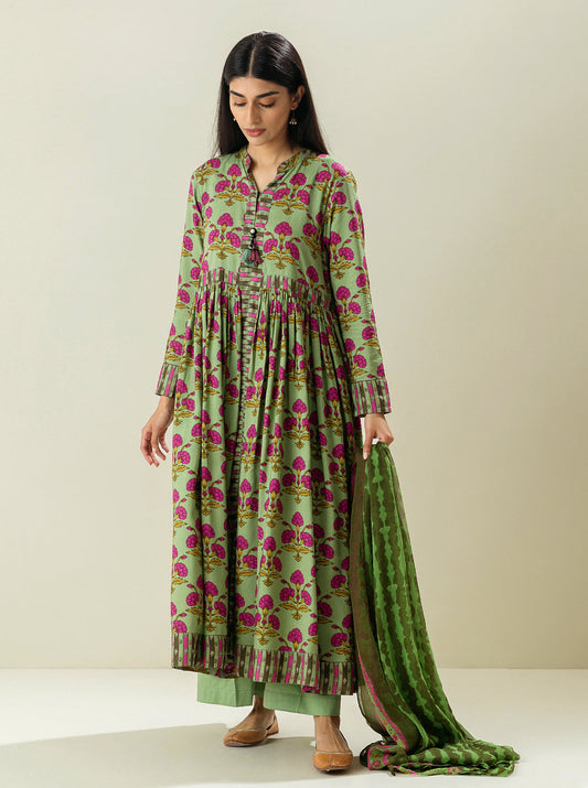 3 PIECE - PRINTED VISCOSE SUIT - PAINTERLY FINNESE MORBAGH SU_23   