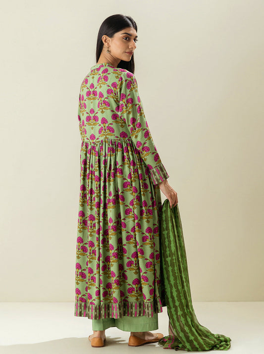 3 PIECE - PRINTED VISCOSE SUIT - PAINTERLY FINNESE MORBAGH SU_23   