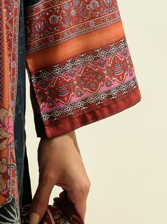 3 PIECE - PRINTED LAWN SUIT - MODERN WEAVES MORBAGH SU_23   