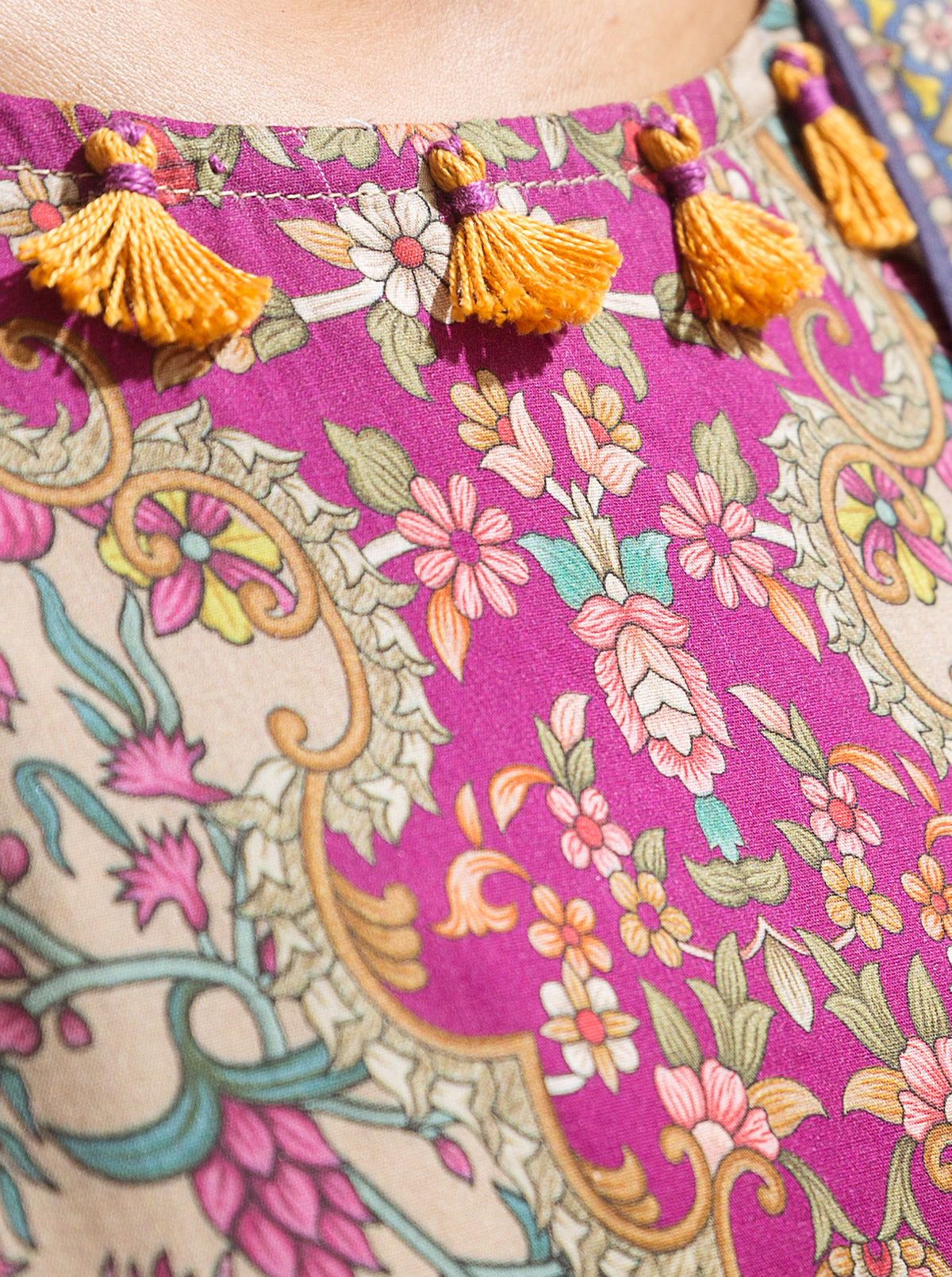 3 PIECE - PRINTED LAWN SUIT - ROYALTY BEIGE MORBAGH SU_23   