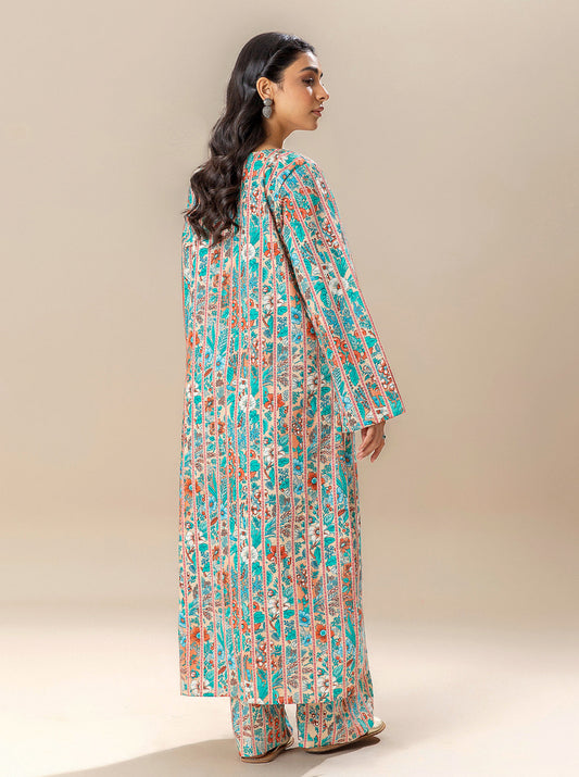 2 PIECE PRINTED LAWN SUIT-DAYDREAM FLOW BT-MORBAGH SU_24   