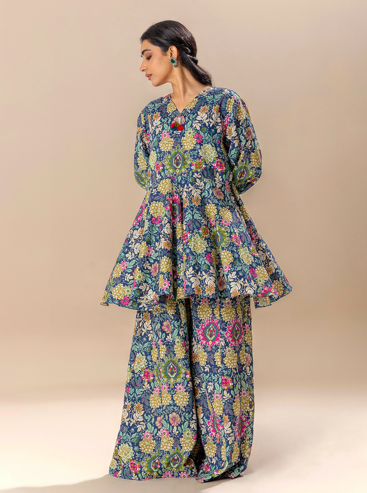 2 PIECE PRINTED LAWN SUIT-VIVID BLOOM BT-MORBAGH SU_24   