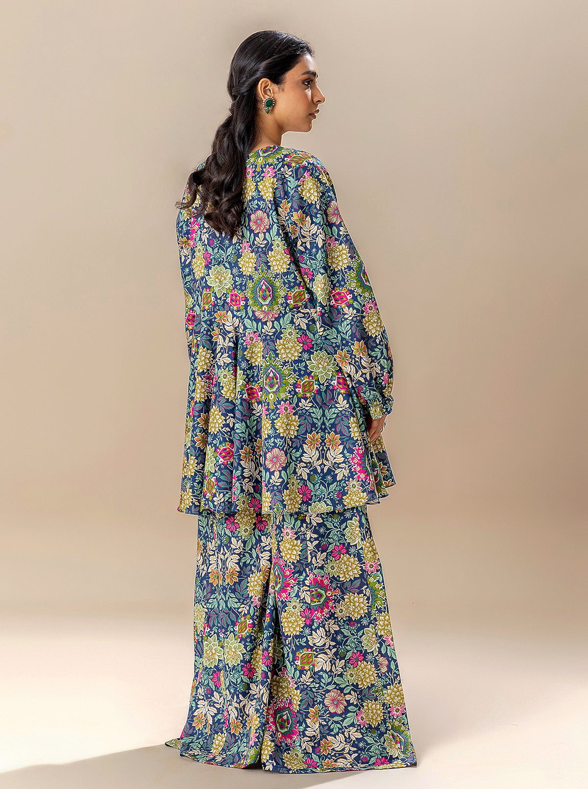 2 PIECE PRINTED LAWN SUIT-VIVID BLOOM BT-MORBAGH SU_24   