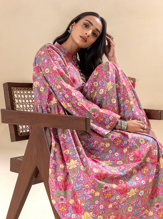 2 PIECE PRINTED LAWN SUIT-GARDEN MYSTIQUE BT-MORBAGH SU_24   