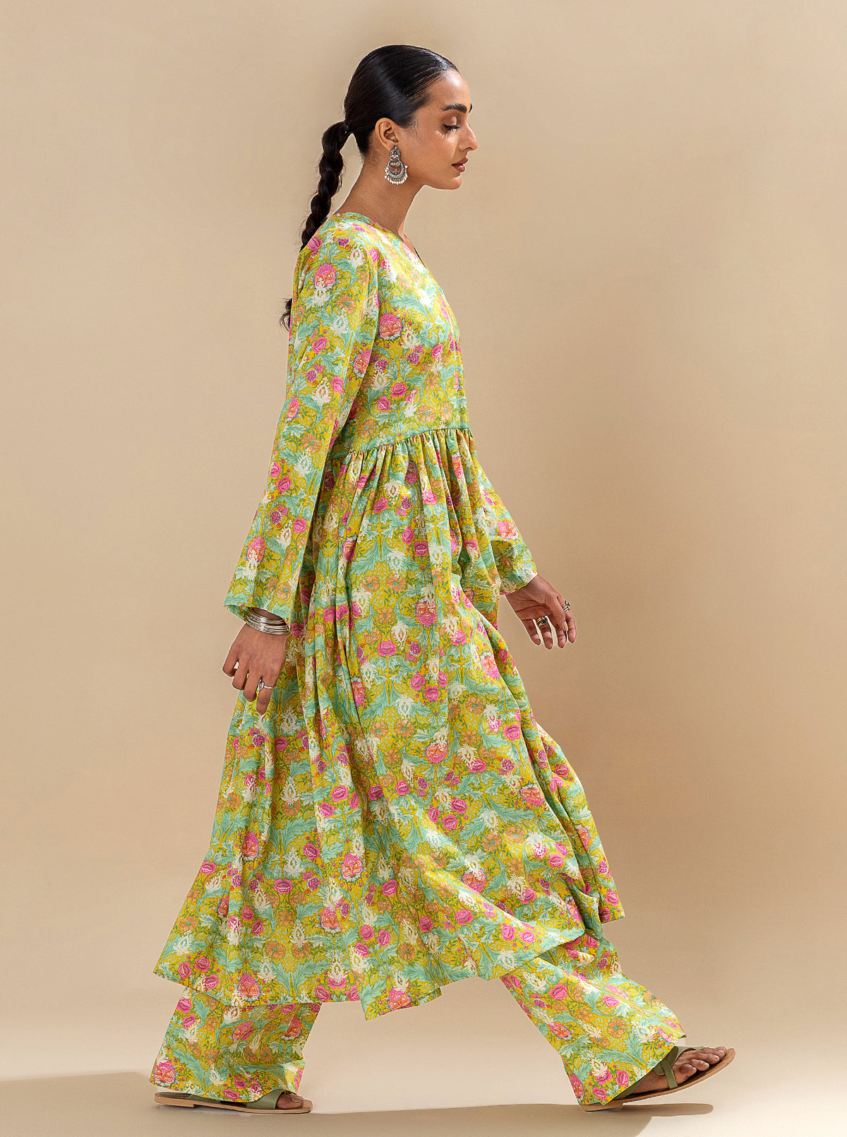 2 PIECE PRINTED LAWN SUIT-EVA GREEN BT-MORBAGH SU_24   