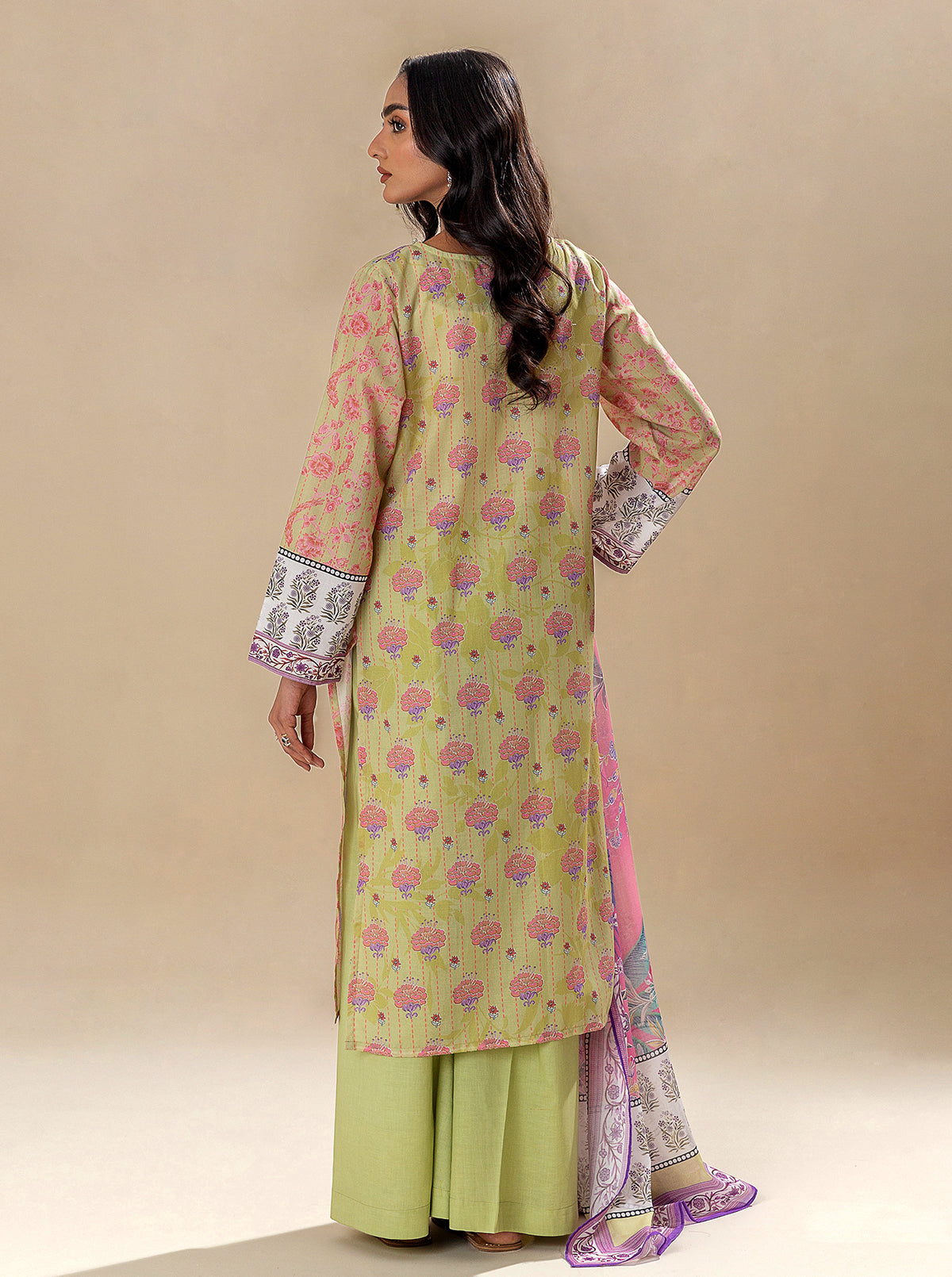 2 PIECE PRINTED LAWN SUIT-VIBRANT BLISS BT-MORBAGH SU_24   