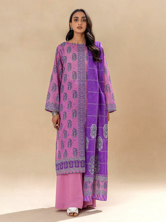 2 PIECE PRINTED LAWN SUIT-CANDY CRUSH BT-MORBAGH SU_24   