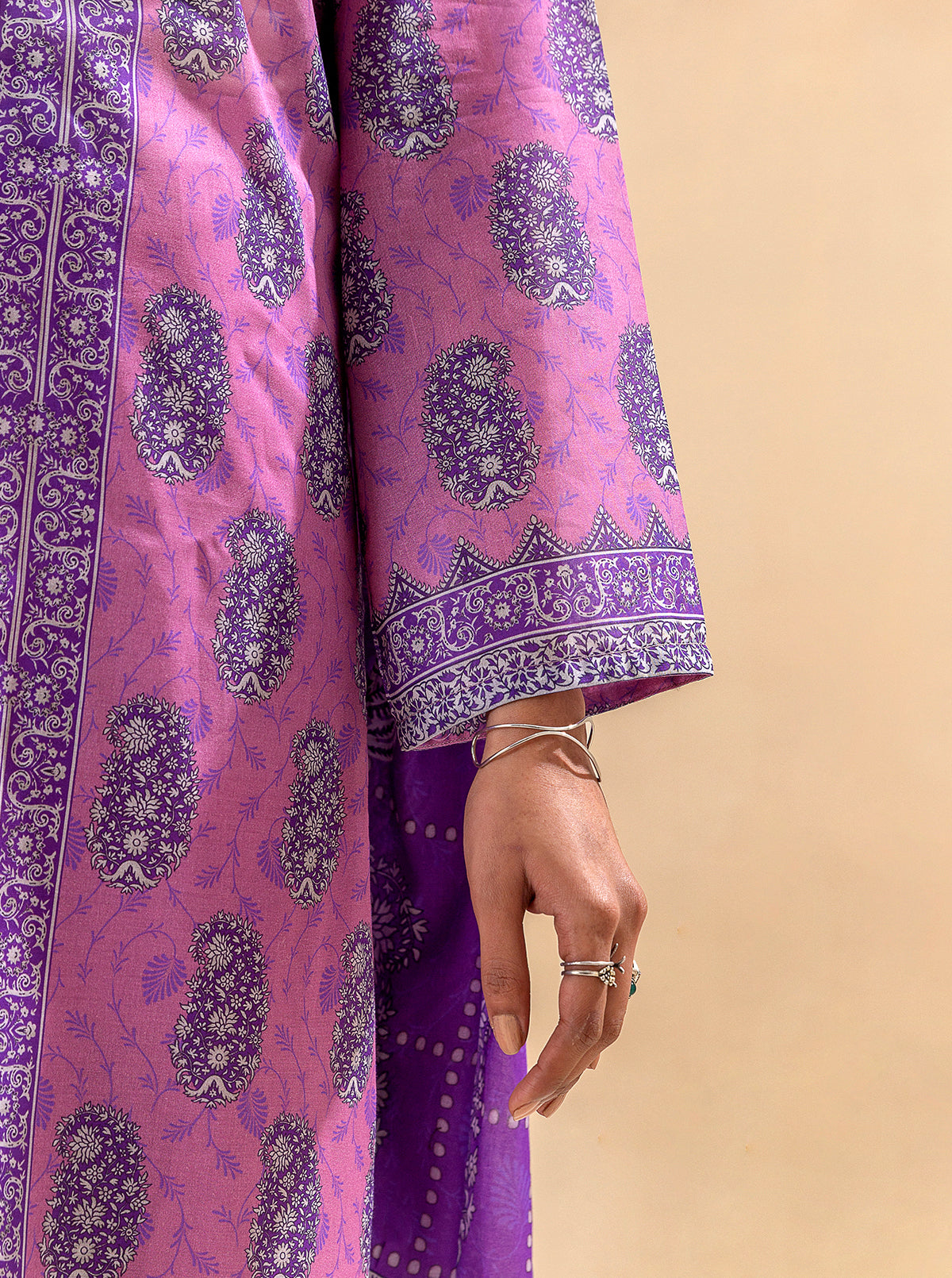 2 PIECE PRINTED LAWN SUIT-CANDY CRUSH BT-MORBAGH SU_24   