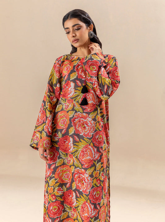 2 PIECE PRINTED LAWN SUIT-CHARMING RUSH BT-MORBAGH SU_24   