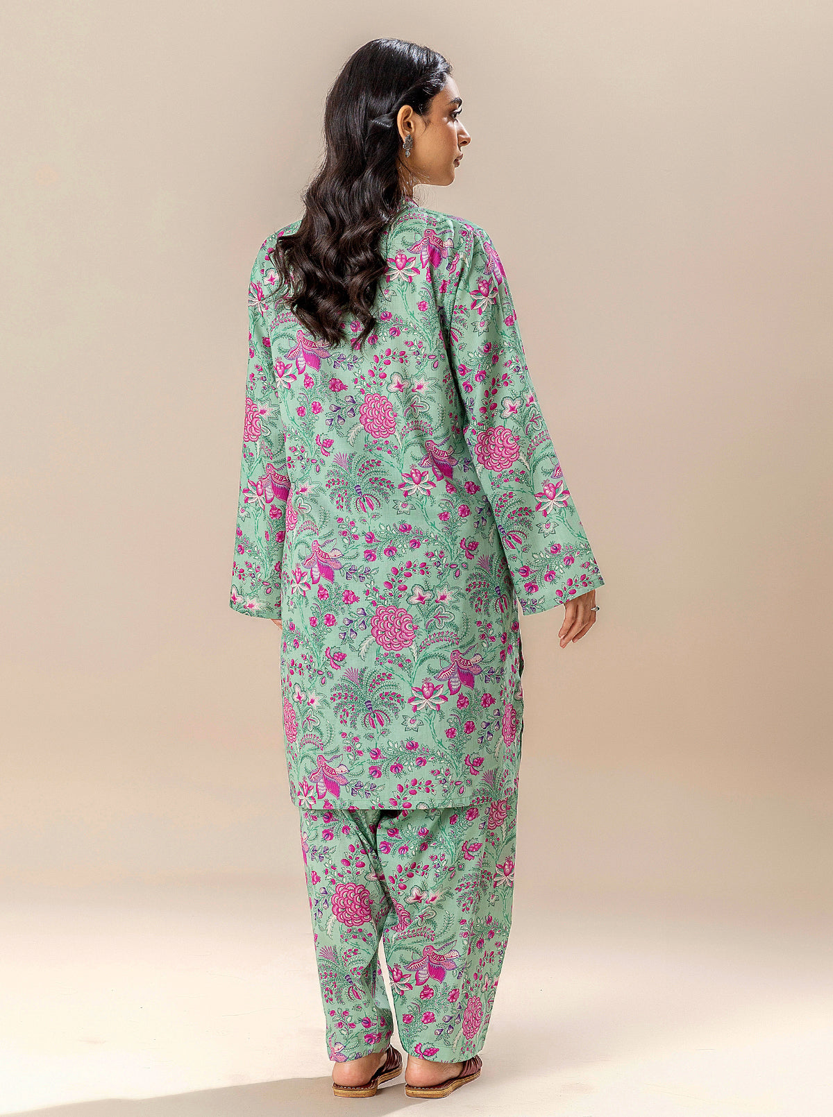 2 PIECE PRINTED LAWN SUIT-JADE SHEEN BT-MORBAGH SU_24   