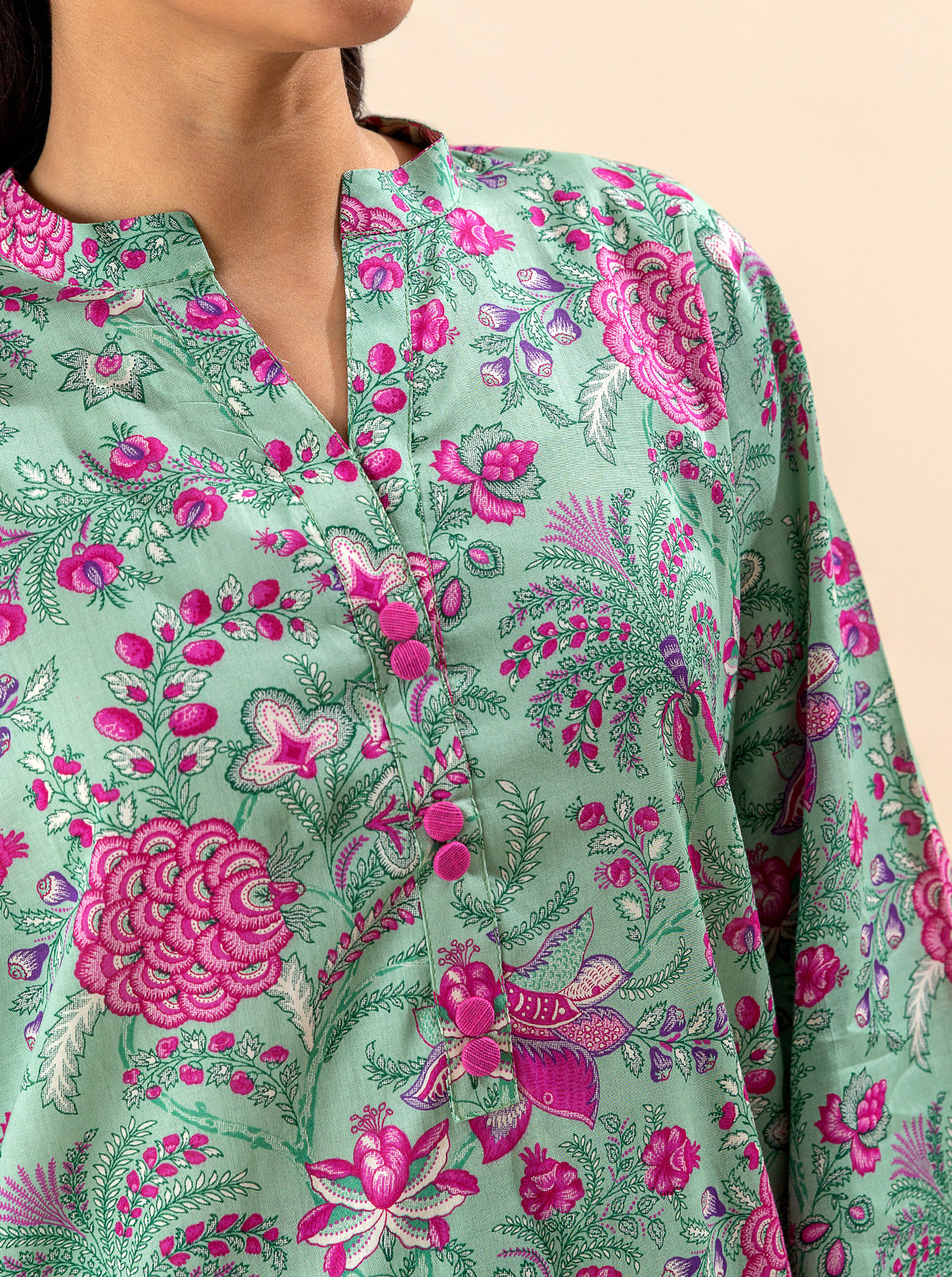 2 PIECE PRINTED LAWN SUIT-JADE SHEEN BT-MORBAGH SU_24   