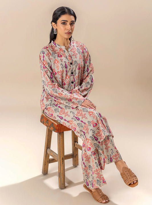 2 PIECE PRINTED LAWN SUIT-SINUOUS SYNC BT-MORBAGH SU_24   